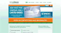 Desktop Screenshot of ecosilenzio.com.br